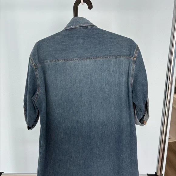 D&G Classic Blue Denim Shirt - Picture 2 of 2
